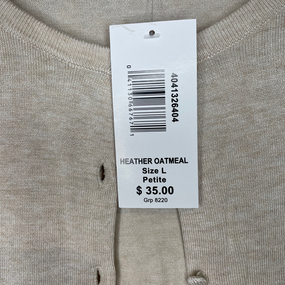 NWT Bon Worth Cardigan Button Front - Picture 3 of 6